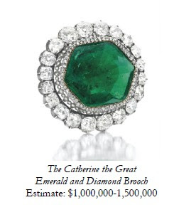 The Catherine the great emerald