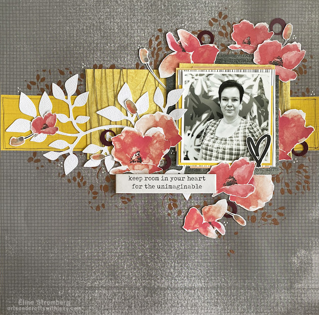 Scrapbooking Layout: Room for unimaginable