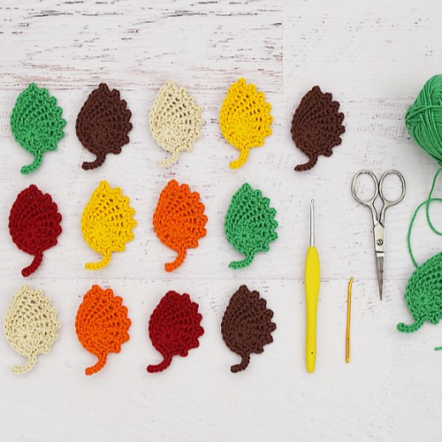 Lacey Autumn Leaves - Free Pattern 