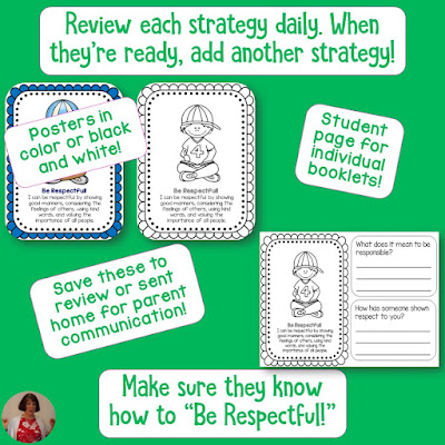 6 Strategies for Success in School: after a difficult year, I developed these strategies to share with my new students to help build a classroom community!