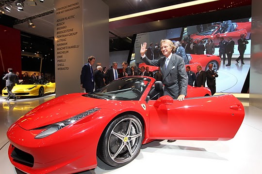 Ferrari 458 Italia Spider sport come with opentop version is an innovative