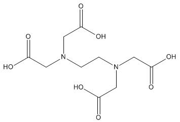 EDTA struktur rumus kimia