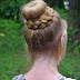 High Sock Bun (or "Cinderella Updo")