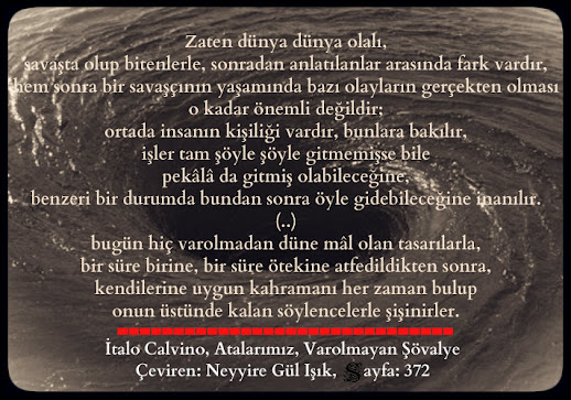 #İtaloCalvino #Atalarımız #VarolmayanŞövalye #ÇevirenNeyyireGülIşık