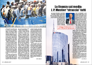 SETTEMBRE 2019 PAG. 49 - La finanza sui media: J. P. Mustier “straccia” tutti