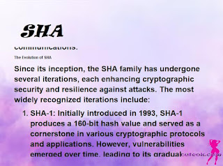 ▷ meaning of the name SHA (✔)