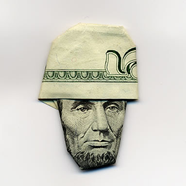 HEAD HAT - MONEY ORIGAMI