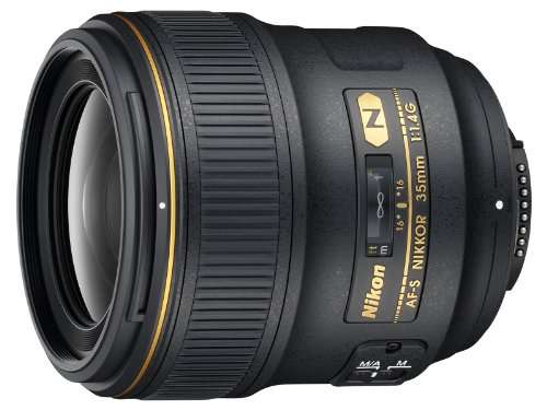 Nikon 35mm f/1.4G AF-S FX SWM Nikkor Lens for Nikon Digital SLR Cameras