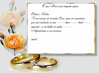 texto para convite de casamento