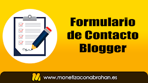 ▷ Poner Formulario de Contacto en Blogger - Página de Contacto