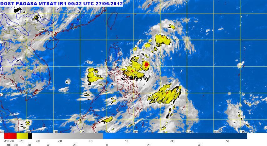 PAGASA Raised Signal No. 1 in 12 Areas