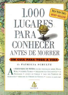 Livro "1.000 lugares para conhecer antes de morrer"