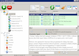 screenshoot refog keylogger