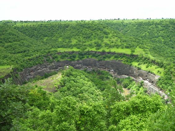 Ajanta Mağaraları/Hindistan-Maharashtra