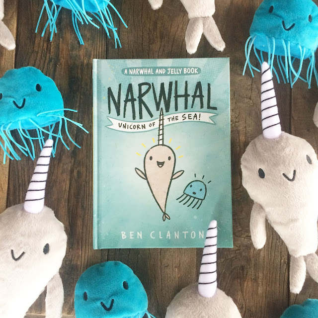 Narwhal and Jelly Book 1 and Puppet Set A Narwhal and Jelly Book