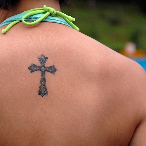 Cross Tattoo Designs For Women