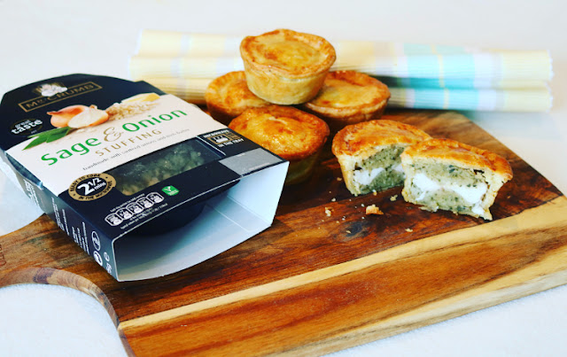 Chicken & Mr. Crumb Stuffing Picnic Pies