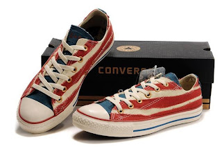 Giày converse cờ mỹ