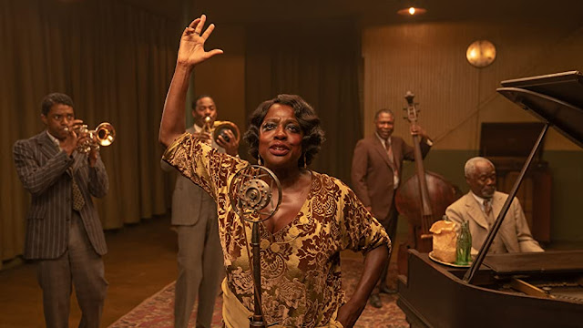 Chadwick Boseman y Viola Davis. Foto de Netflix.