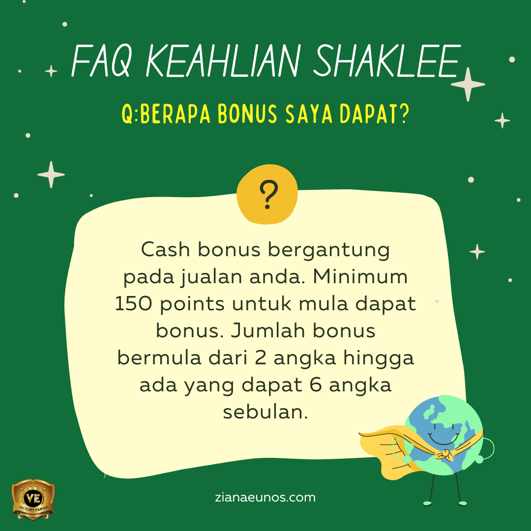 FAQ Ahli Shaklee