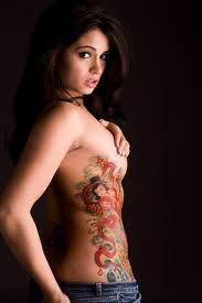tattoo girl angel sexy cool