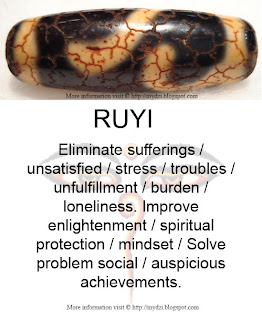 Ruyi Dzi Meaning Card