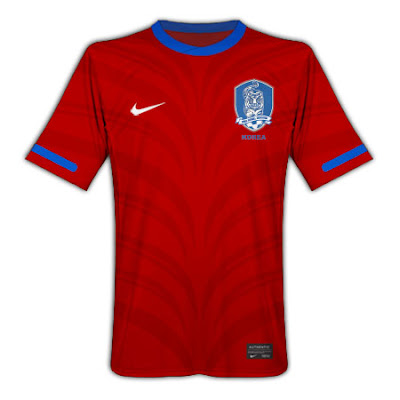 South Korea World Cup 2010 Home Jersey