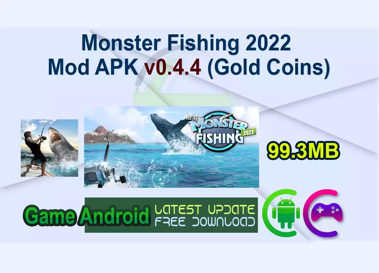 Monster Fishing 2022 Mod APK v0.4.4 (Gold Coins)