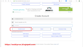 creating ssh account step 3