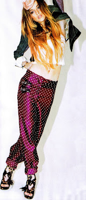 Hollywood Actress Lindsay Lohan Nylon Magazine April 2010