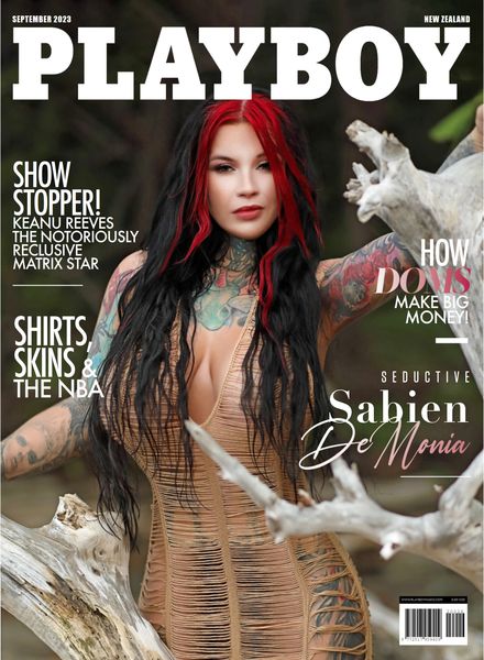 Sabien DeMonia Sexy Model Photo Shoot for Playboy New Zealand Magazine September 2023 Cover Issue