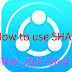  How to  do ShareIT storage setting change to SD card external storage