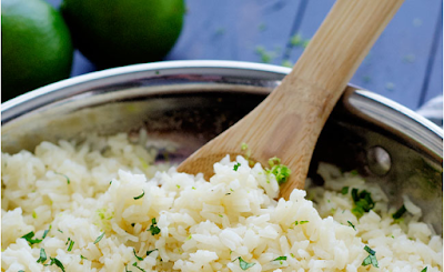 Cilantro Lime Rice #mexicanfood