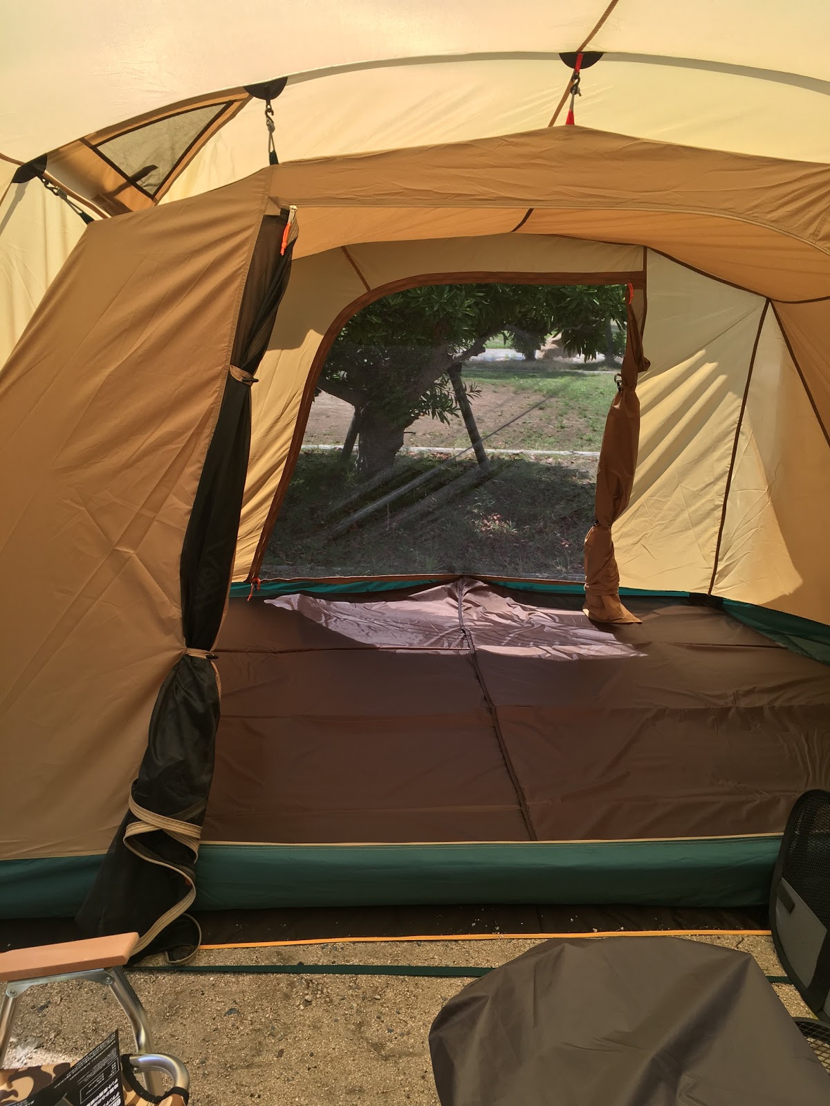 Visionpeaksのインナーマット グランドシート 広島でキャンプはじめます