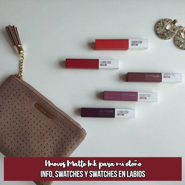 Nuevos tonos de INK MATTE de MAYBELLINE