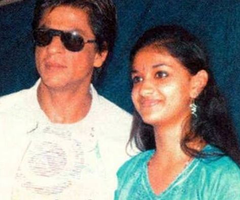 South Indian Actress Keerthy Suresh Childhood Pic with Bollywood Actor Shahrukh Khan | South Indian Actress Keerthy Suresh Childhood Photos | Real-Life Photos
