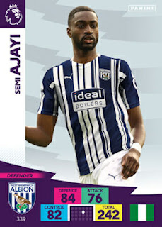 Panini Adrenalyn XL Premier League 2020-2021 West Bromwich Albion Set