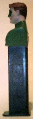 Left side of Green Lantern bust PEZ