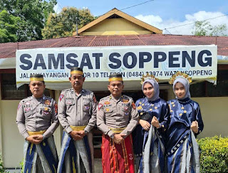 Kapolres Soppeng Akbp Santiaji Kartasasmita S.I.K Dalam Kesempatannya Mengungkap Momentum Hari Jadi Sulsel Hut Ke, 353