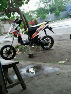 Modifikasi Bebek Matic Paling ANEH