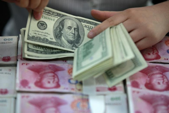 China Yuan, dollar, RMB, interest rate, money