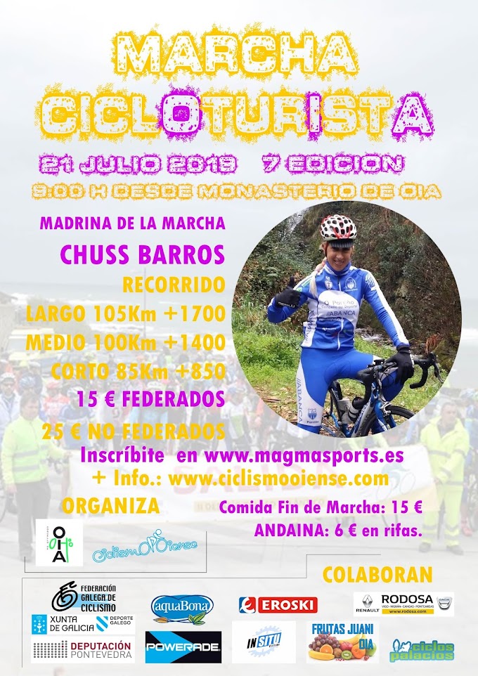 SE ABREN LAS INSCRIPCIONES PARA LA VII MARCHA CICLOTURISTA DE OIA