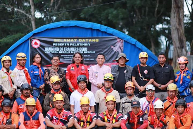 Wawako Buka TOT Kebencanaan Oleh Indonesian Disaster Emergency Response Unit (I-DERU) 