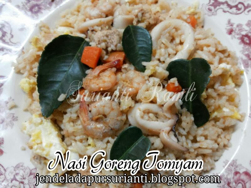 Jom masak: Dinner dengan Nasi Goreng Tomyam