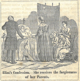 Image of Eliza's confession