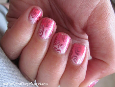 Barry M - Pink Flamingo KIKO 619 Cheeky plate CH15