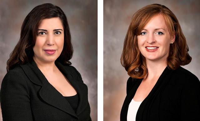 Dr. Marjan Holloway (left) is Director of the Suicide CPR Initiative in the MPS department at USU. Dr. Jessica LaCroix (right) is Deputy Director of the initiative. (Photo credit: Tom Balfour, USU)