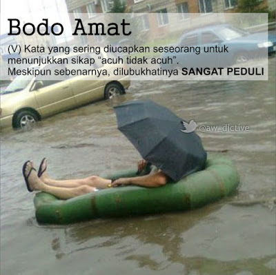 10 Meme Kocak 'Bodo Amat' Ini Bikin Bebas dari Permasalahan Hidup