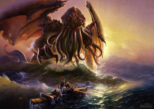 cthulhu painting