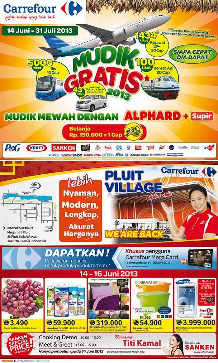 Info Mudik Gratis 2013